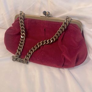 J. Crew Velvet Clutch.